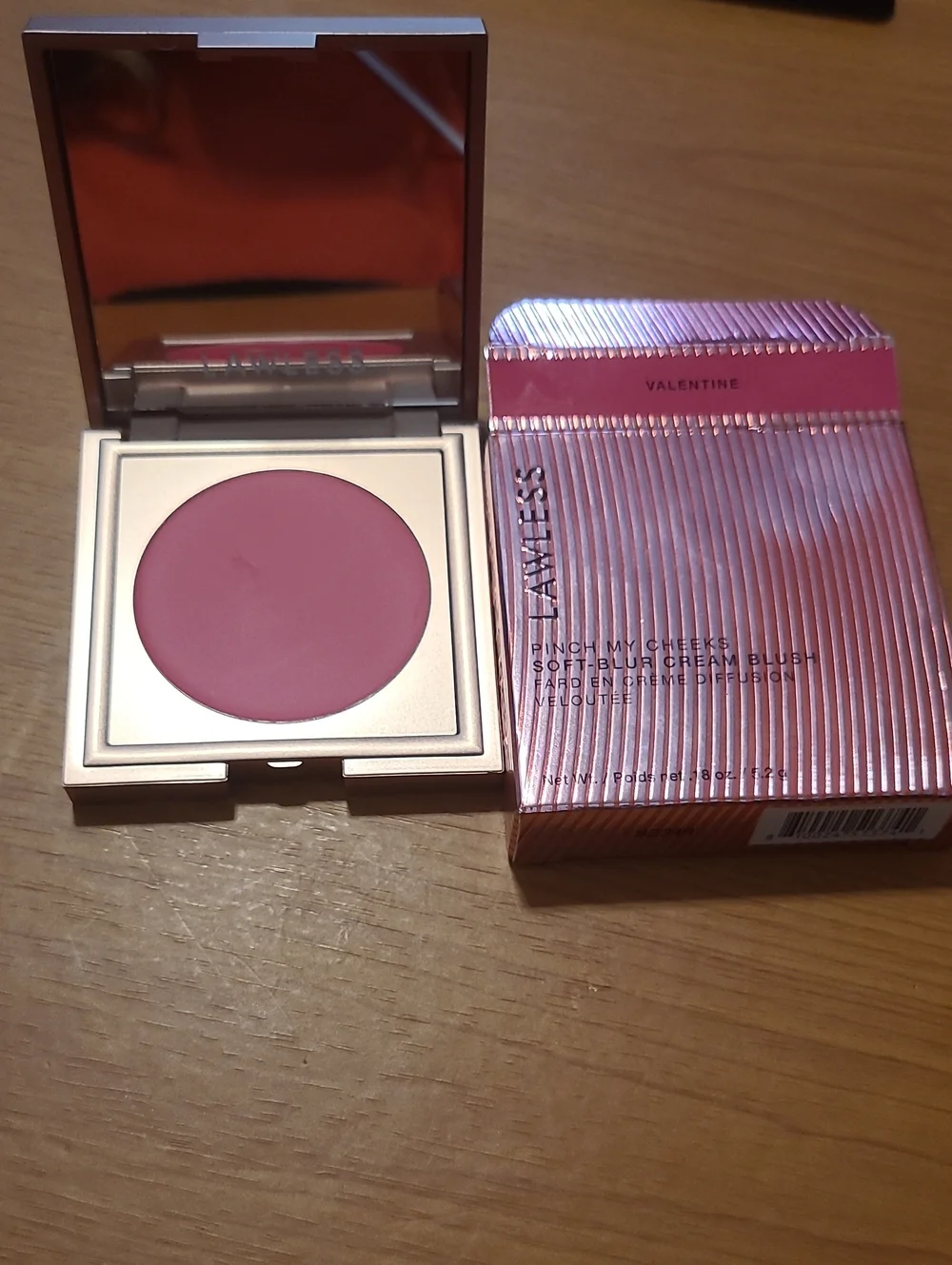 Lawless Pinch My Cheeks Soft-blur Cream Blush Shade Valentine Brand New NIB